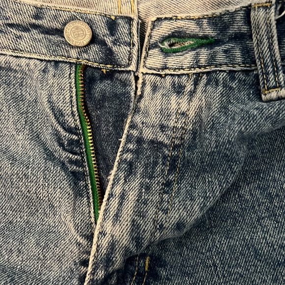 Tommy Jeans Vintage Distressed Denim Shorts - Picture 5 of 5